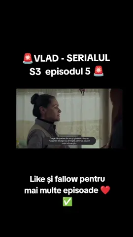 🚨VLAD - SERIALUL  S3  episodul 5 🚨#vladserial #adriananutei #vladpop #serial #drama 
