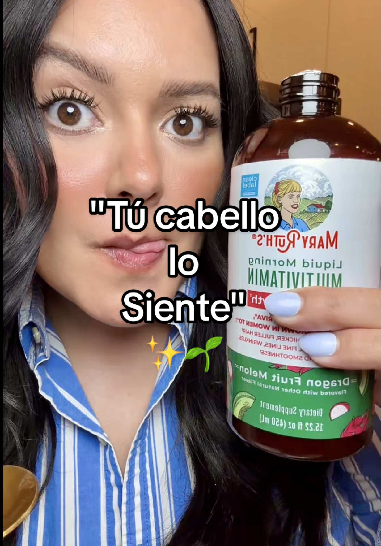 “¿Cabello sano de verdad? Empieza con lo que tomas. 💊 Yo confío en MaryRuth por su fórmula líquida, limpia y pensada para apoyar piel, uñas y cabello.” #crecimientodelcabello #cabellolargo #cabellosaludable #cabellosano #hairgrowth 