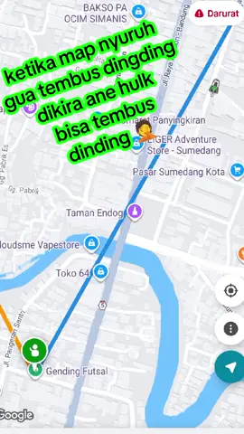 kira kira ini map nyuruh gua mode hulk 🤣🤣🤣#ojol #gojek #gojekindonesia #gocar #gojektiktok 