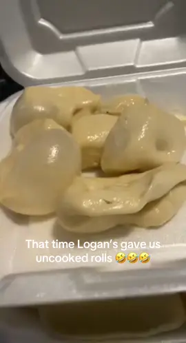 Texas Roadhouse would never UPDATE: I chose the cooked option yall 🤣🤣🤣 #logansroadhouse #uncooked #punked 