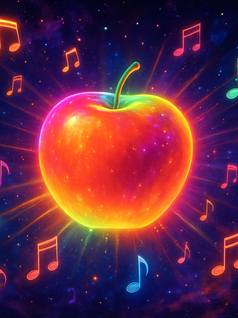 Apple singing: Apple of the Beat | Fun Apple AI Song ( Apple of the Beat — a fun, catchy track about the power of apples. Apples aren’t just delicious, they’re packed with nutrition: 95 calories, 4g fiber, 195mg potassium, 8mg vitamin C, plus antioxidants, pectin, and polyphenols. They support heart health, digestion, and even help protect against chronic diseases. This song celebrates apples as the ultimate snack, from raw crunches to pies and smoothies ) #apple #fruit #beat #funnytiktok #rap #pop #rap3arab #بوب #تفاح #تفاحة #فاكهة #فواكه #anthem #super #ai #aisong #Creative #FYP #mustsee #AiVideo #WatchThis #CreativeEdit #watchit #musica #hot #lyrics_songs #dancer #funn #موسيقى #مزيكا #ذكاء_اصطناعي #اغنية #اغاني #مضحك #واقع_افتراضي #غضب #viral #tren #trends #tik_tok #dancechallenge #super #anthem #ai #aisong #Creative #retoviral #كلمات #دعم #متابعة #متابعه #متابعين