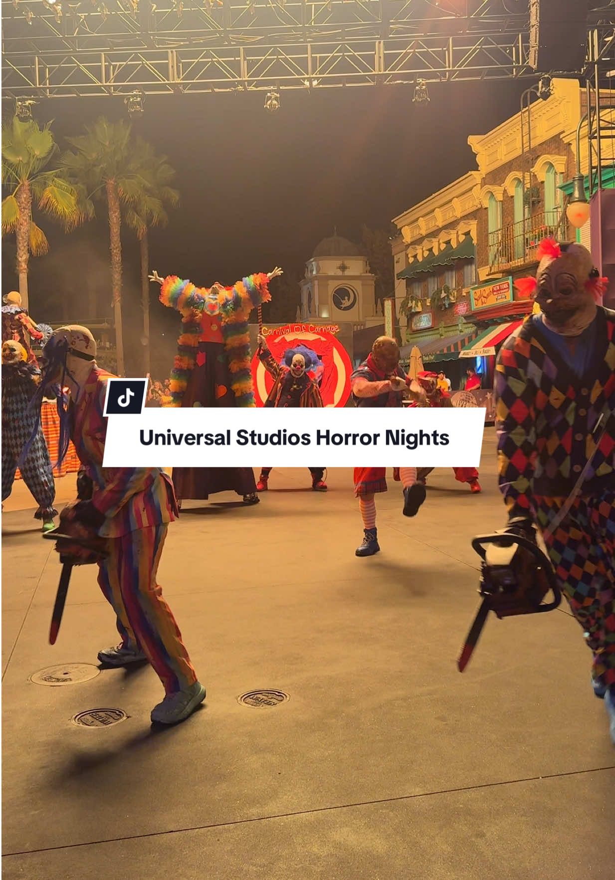 Opening Scaremony at Universal Studios Horror Nights 👻👻👻 #universalstudios #horrornights 