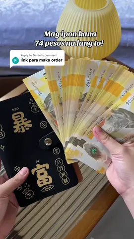 Replying to @Daniel Kung gusto mo na rin mag ipon, asa yellow basket lang ang link ✨ #iponchallenge #100envelopechallenge #100envelopesavingschallenge #fyp 