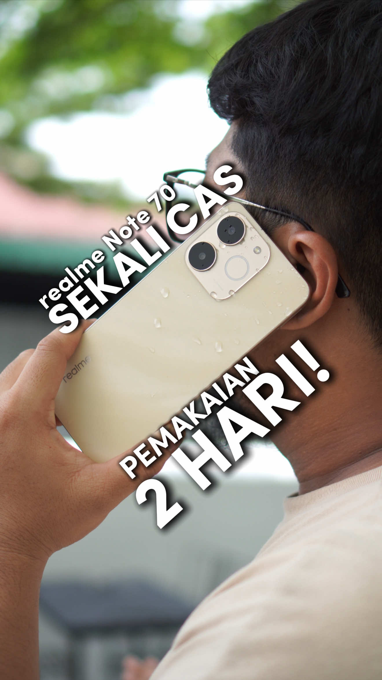 realme Note 70 Sekali Cas, Pemakaian 2 Hari!? Smartphone Sejutaan Tipis Terbaru realme Yang Satu ini Punya Baterai Besar 6300mAh. Siap Nemenin Aktivitas Keseharian Kalian Tanpa Pusing Low Baterai! @realme Official Indonesia #realmeNote70