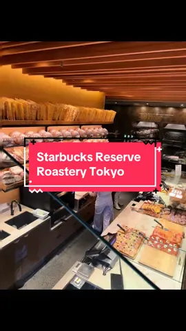 The Second-Largest Starbucks Reserve Roastery with 4 stories #starbucksreserve #starbucksreservetokyo #japantravel #explorejapan 