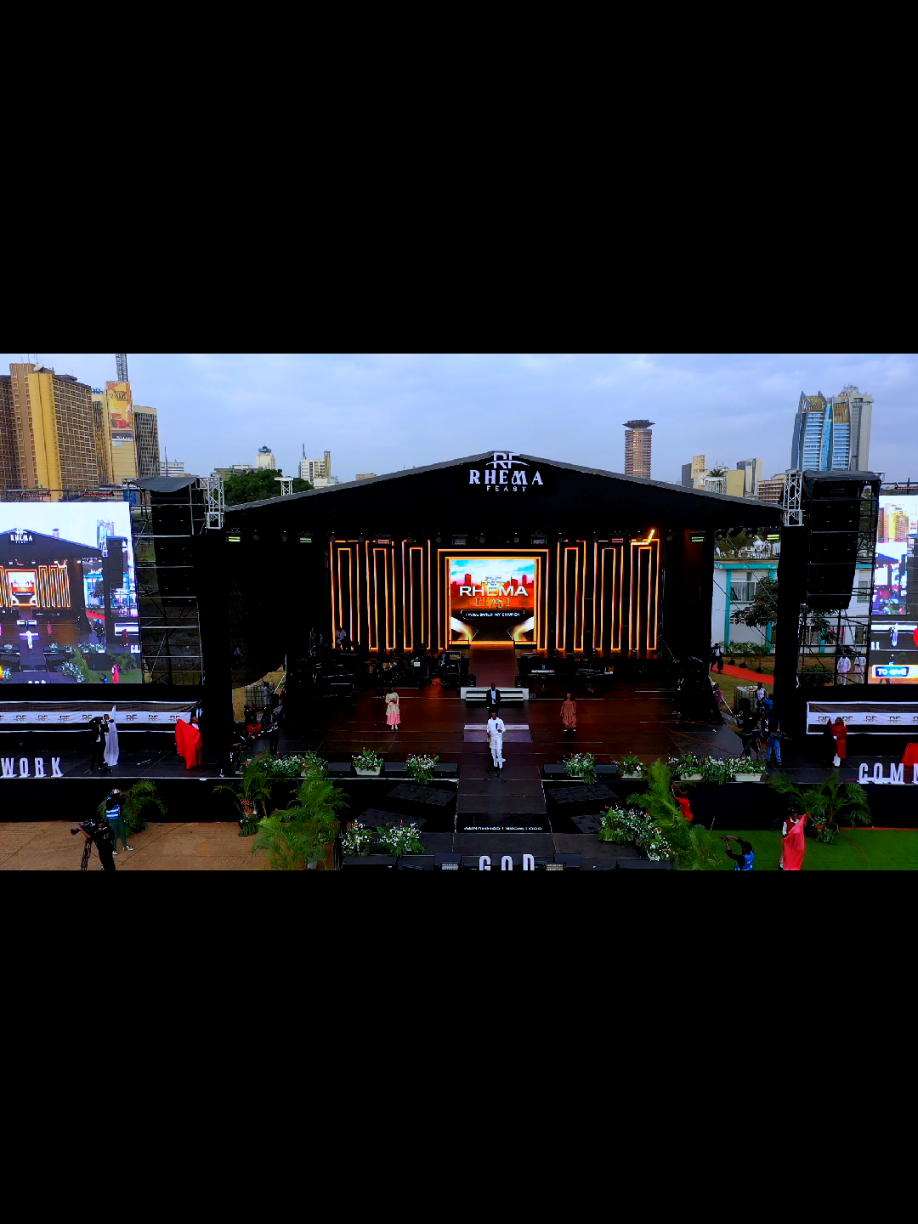 Nathaniel Bassey stage appearance at  Rhema feast 2025  #nathanielbassey  #rhemaniyetu #rhemafeast2025 #dronepilot 