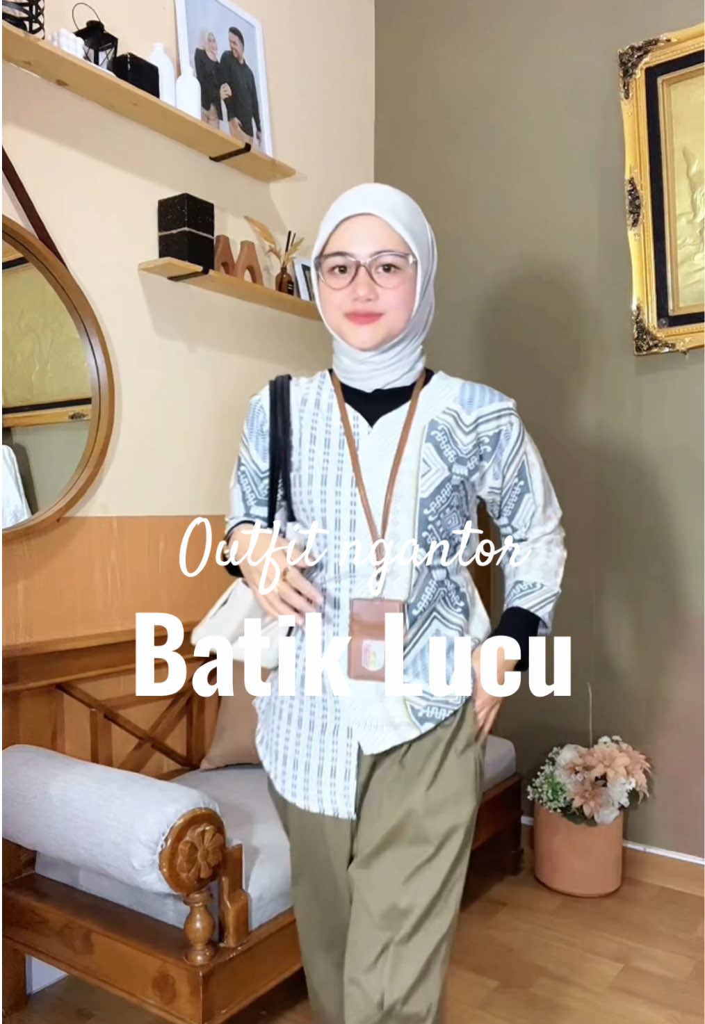 Batikny lucu 🫶💕🫰#fyp #viral #batik #batikngantor #batikkerja 