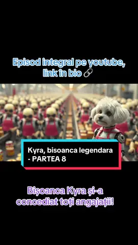 Bișoanca Kyra a angajat roboțI, și… 🤣 #romania #storytime #story #poveste #brainrot 