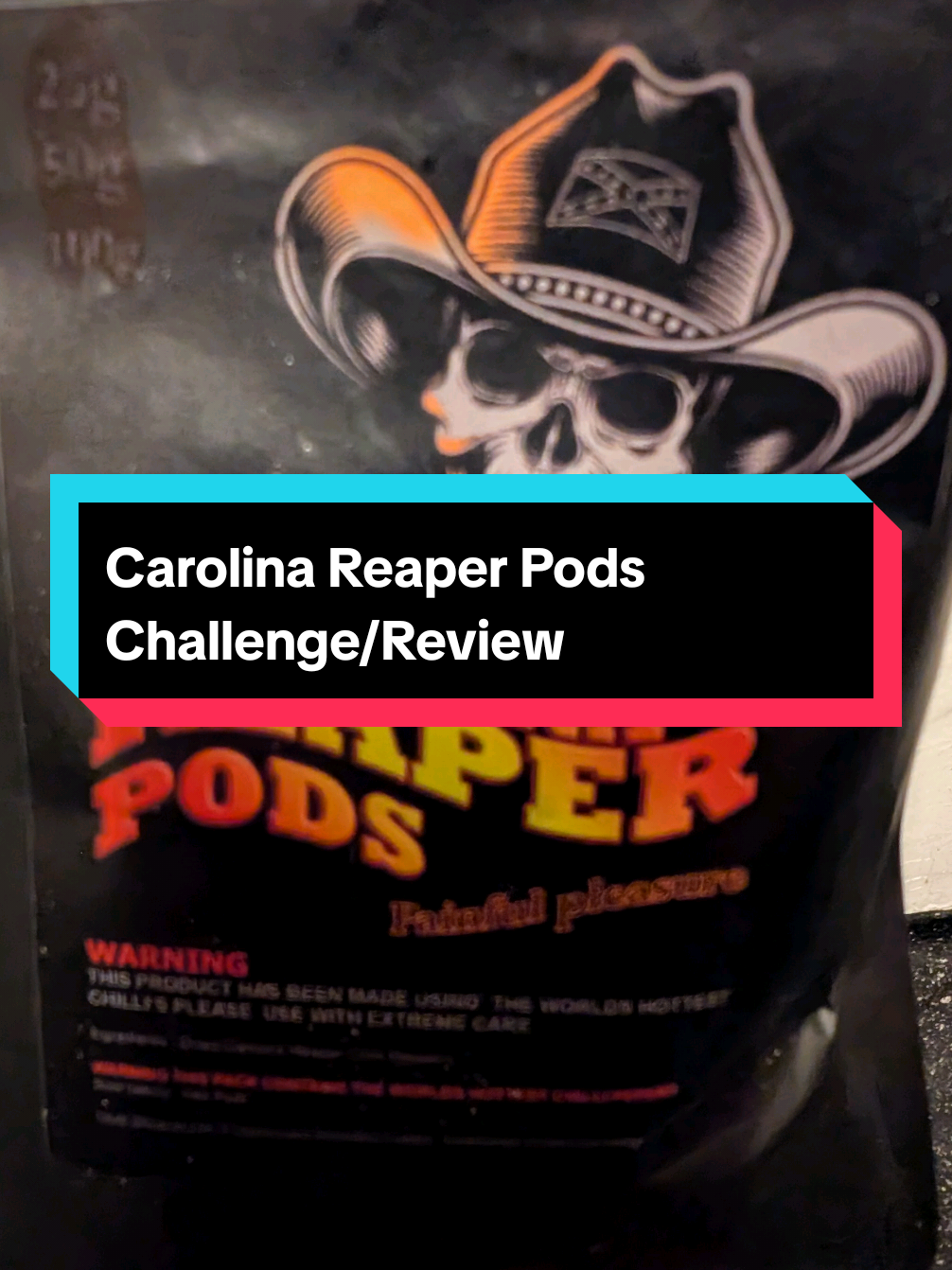 Carolina Reaper Pods Challenge #carolinereaper #fyp #challenge #scunthorpe #viral 