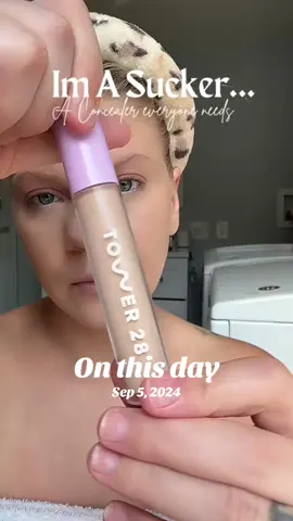 #onthisday @Tower 28 Beauty has one of the best concealers on the market!  #tower28 #concealer #concealerhack #concealertutorial 