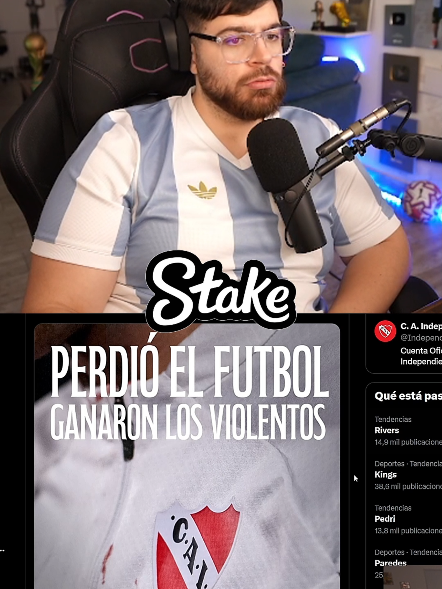 Perdio el Futbol? #independiente #udechile #lacobra #davoxeneize #futbol #argentina