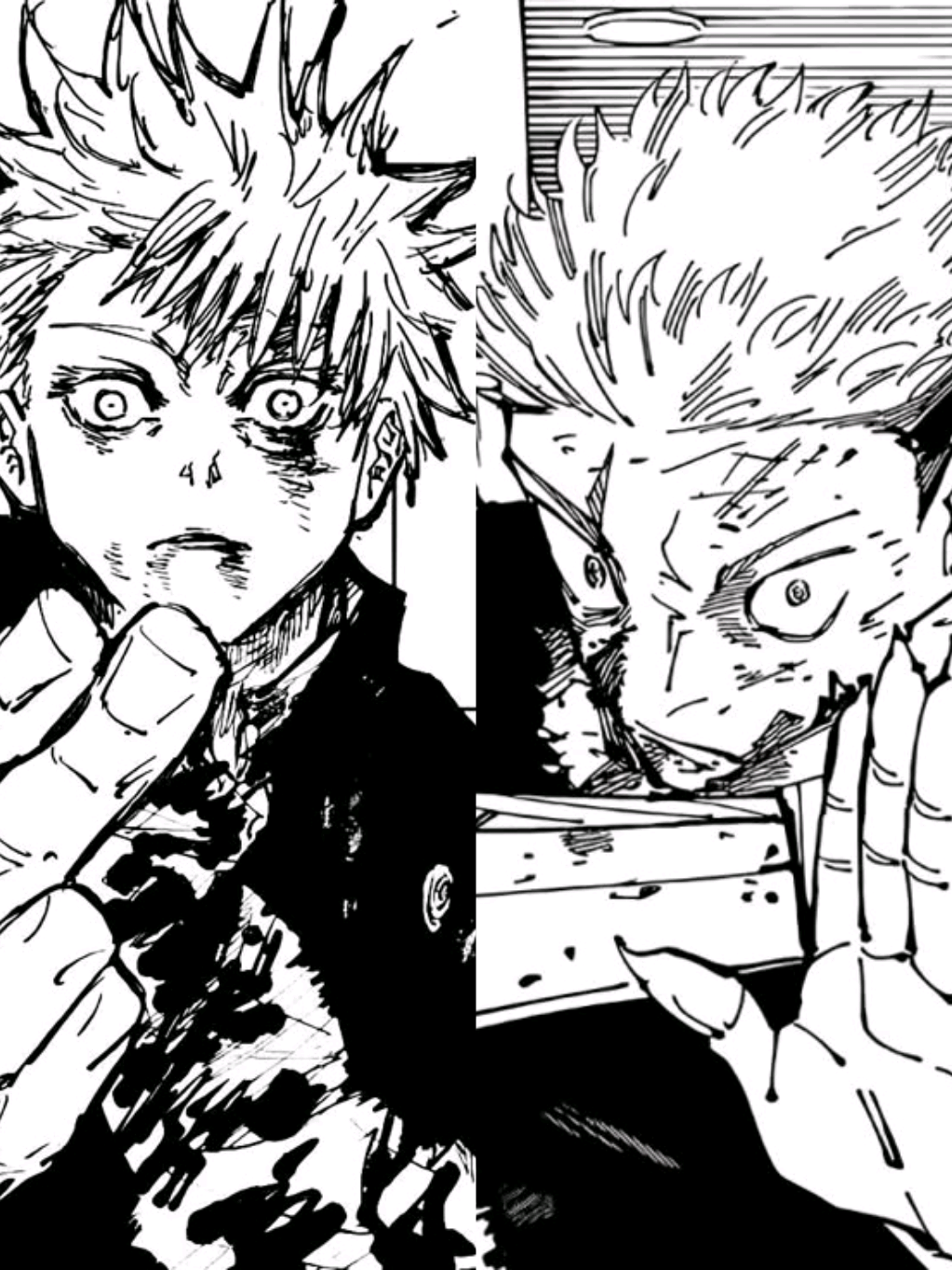2 sosok legenda🥶 ... #gojousatoru #yujiitadori #jujutsukaisen #manga #fyp 