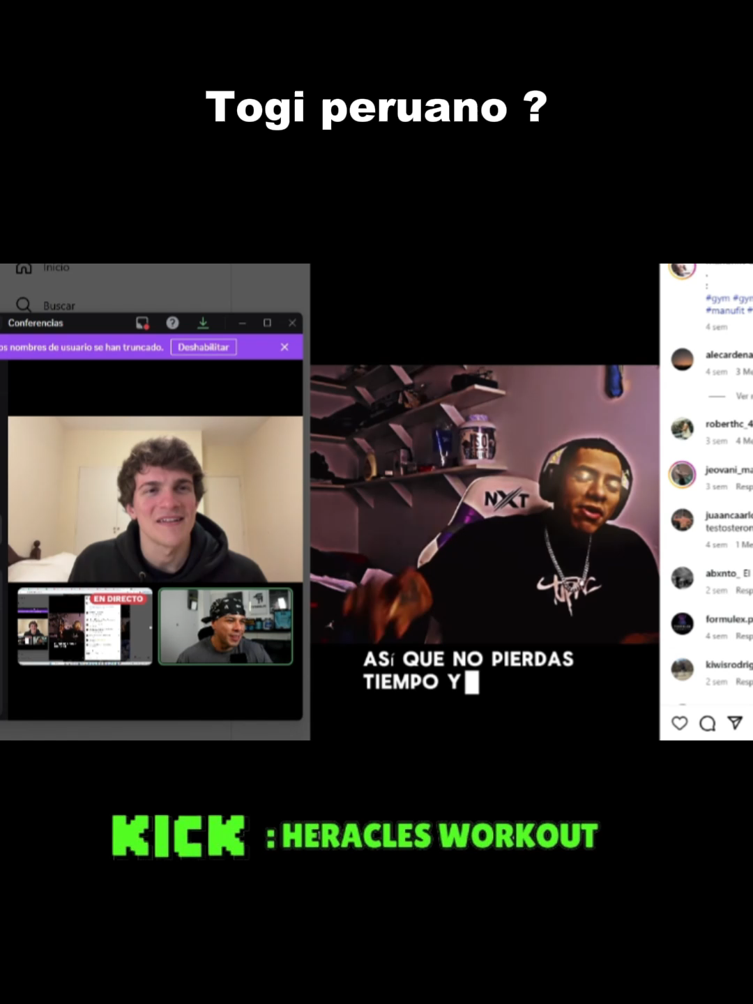 #streamer #viral_video #videoviral #perú #clipviral #humor #entrenamiento #gym #kickclips #heracles #clipsvirales #kick #streaming @heracles_workout