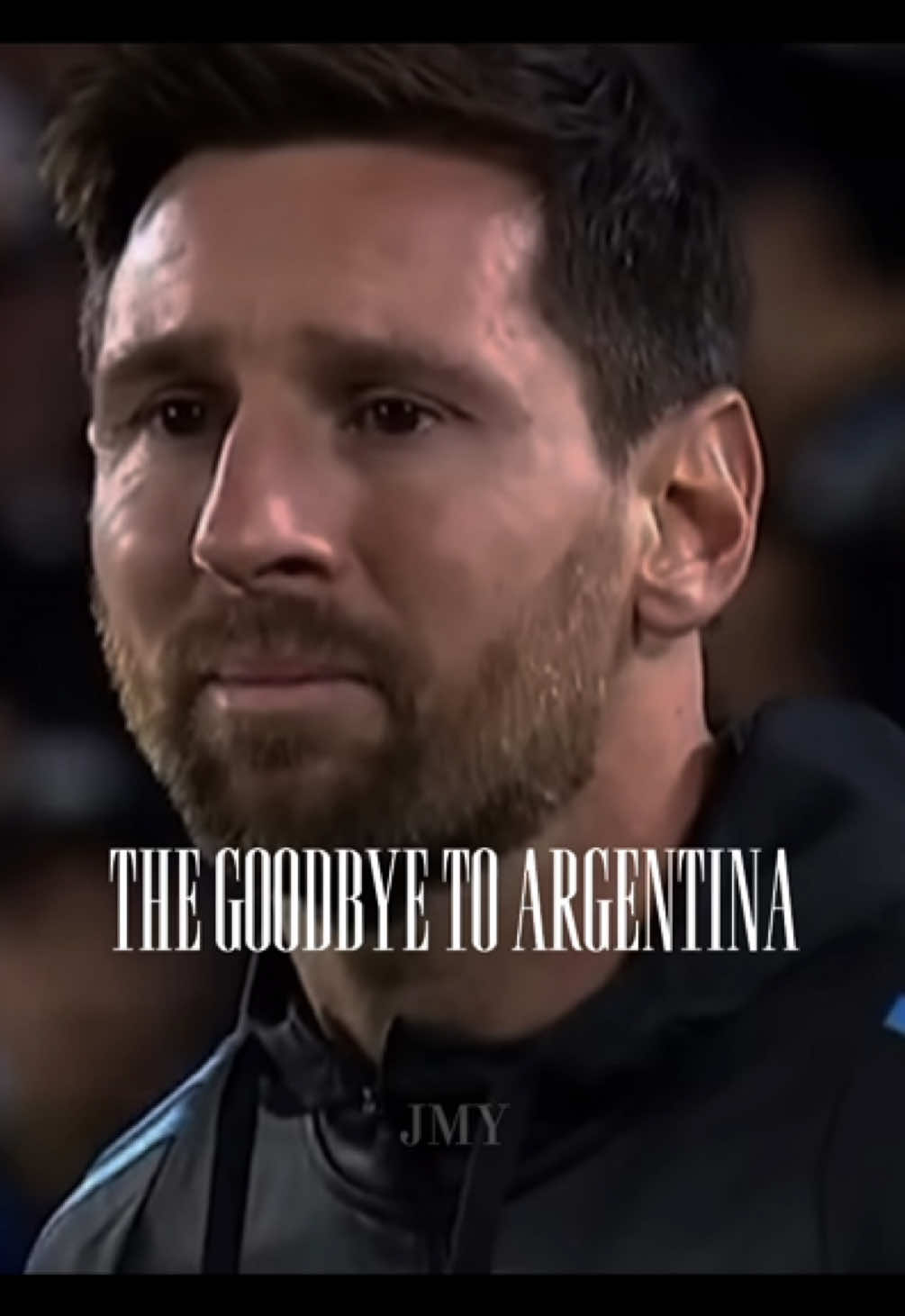 It might be his last match in Argentina… 💔 #lionelmessi #messi #argentina #lastgame #sad 