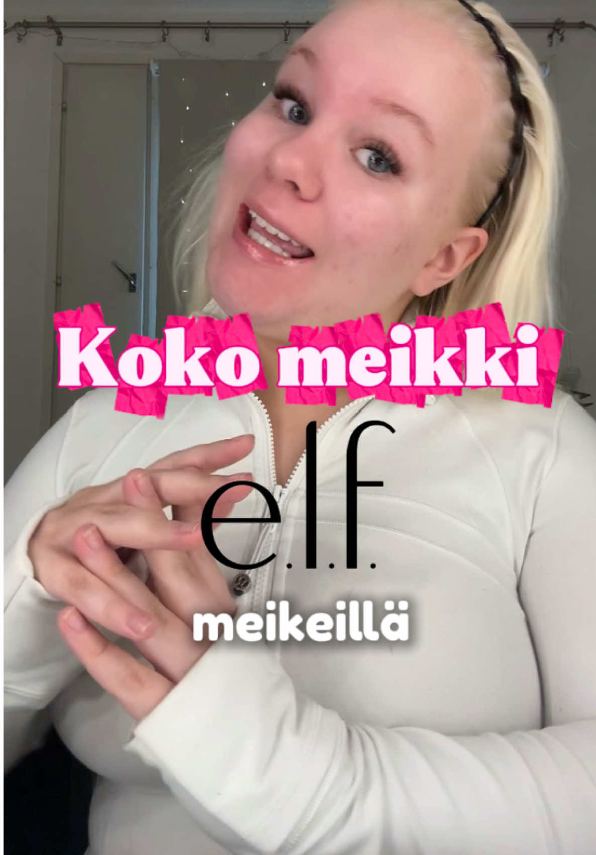 Mainos @Lyko Suomi ✨  Testissä lähes koko meikki Elfin meikeillä!💄😳 Saatte -20 % alen lähes kaikesta koodilla MILLA20 🔖. Koodi voimassa 7 vrk julkaisusta! 👉 Linkki löytyy mun biosta ja myös kommenttien puolelta: https://bit.ly/lyko-miltsusaana Mikä Elf-tuote on sun lemppari?😍 @elfcosmetics  #lykosuomi #lyko #elf #elfmakeup #lykoalekoodi 