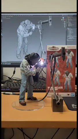 jangan kacau tengah welding ni