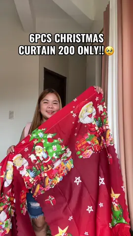 ang gaganda ng design ng Christmas Curtains na to🎄❤️#curtain #christmascurtain #kurtina #fyppppppppppppppppppppppp #foryoupage 