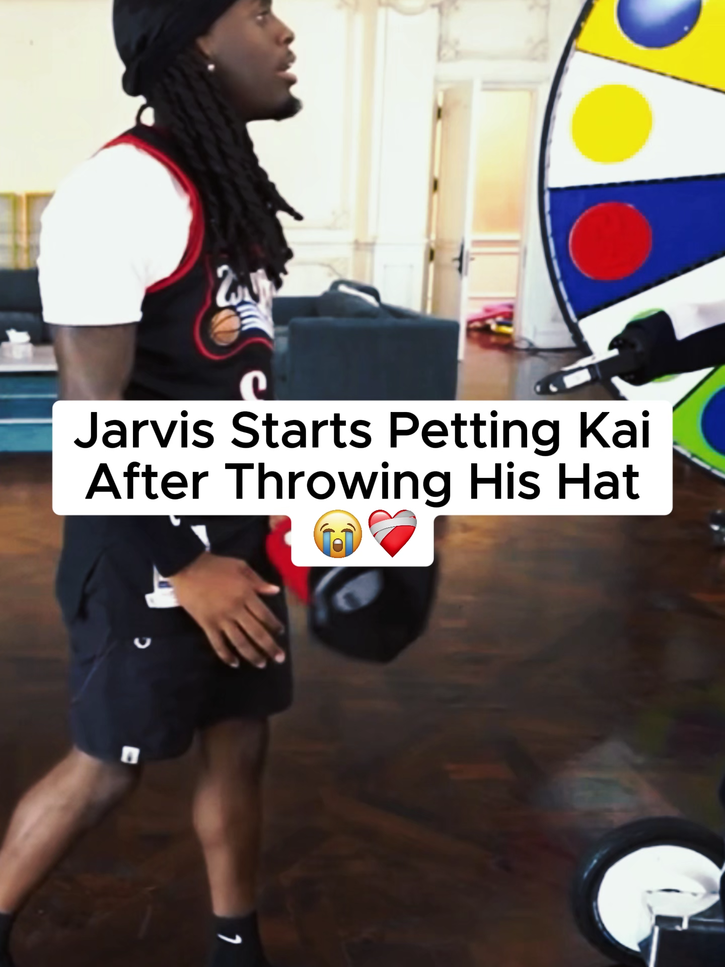 Kai's 1x Robot Started Petting Him After Throwing His Hat ❤️‍🩹😭  #streamer #shorts #fyp #mafiathon3 #viral #kaicenat