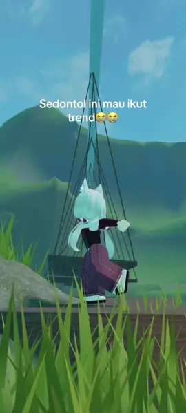 Se easy ini masa jatoh,😭😂😂#gunungdaunroblox #roblox 