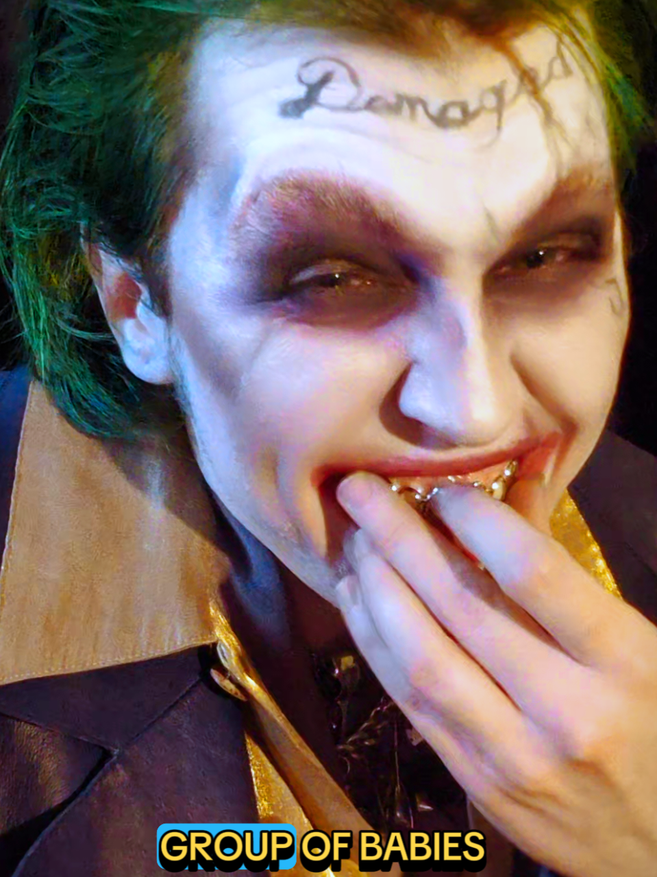 hey anybody hear that creaking door  #suicidesquadmovie #suicidesquad2016 #jaredletojoker 