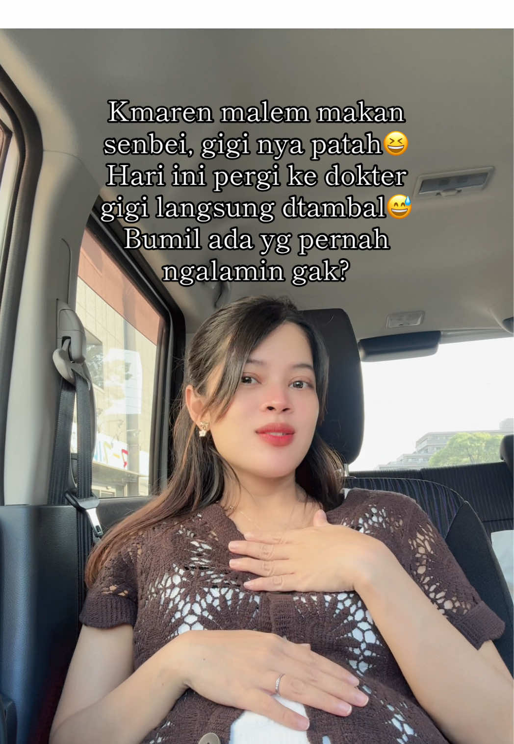 Kaget banget tiba2 gigi nya patah, untung djepang gercep ya penanganan nya, kalo di indo gmana yaa? #fypシ゚ #jepang #bumil 