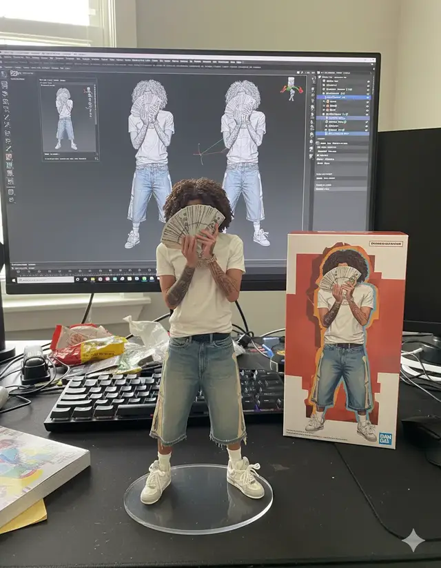 #ddosama #aifigures #drill #drip #fy 