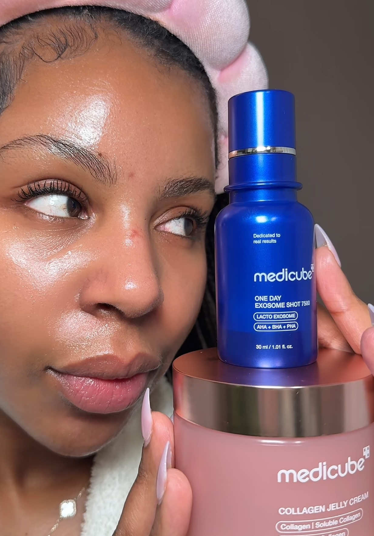 Y’all want filler allegations? 🤭 THIS gonna give it to you. Medicube doesn’t miss! I’m talking clinical grade results and did y’all know these products are now available at @Ulta Beauty 🤩 @medicube US Store @medicube global #kbeauty #koreanglassskin #koreanskincare #ulta 