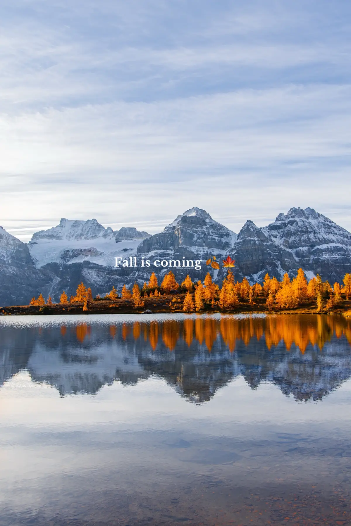 Fall is almost here