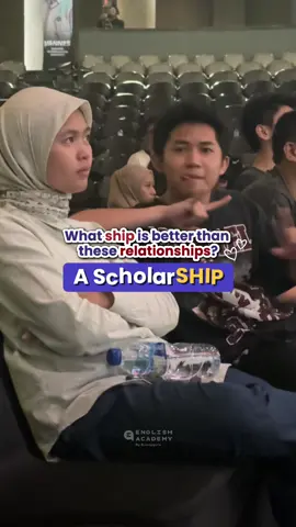 RelationSHIP? ScholarSHIP? YES!! ✅✅ Get your DREAM scholarship NOW! 🎓 👉 bit.ly/info-eaielts  #EnglishAcademy #SemuaBisaInggris