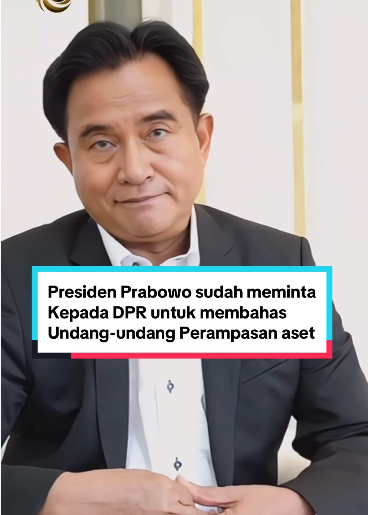 Dari presiden Prabowo sudah meminta kepada DPR, sekarang kita tinggal menunggu DPR untuk membahas UU tersebut, semoga ada titik terang #fyp #fypage #prabowo #yusrilihzamahendra #tiktokpelitfyp 