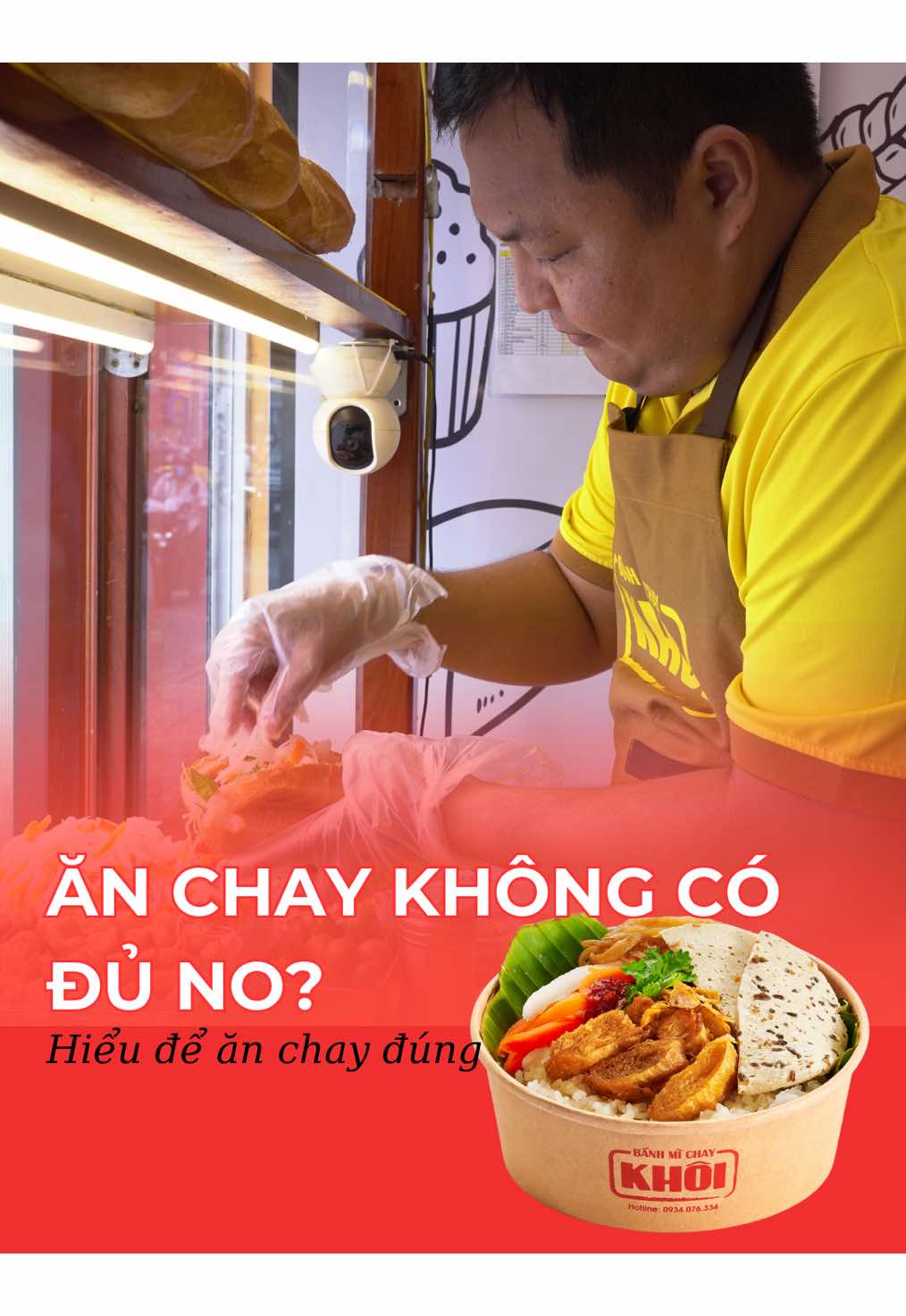 Ai nói ăn chay là hổng đủ no thì xem thử một phần đồ ăn ở Bánh mì chay Khôi để coi có đủ no hông nha 🥰 #banhmichaykhoi #banhmichay #xoichay #banhmisaigon #tphcm 