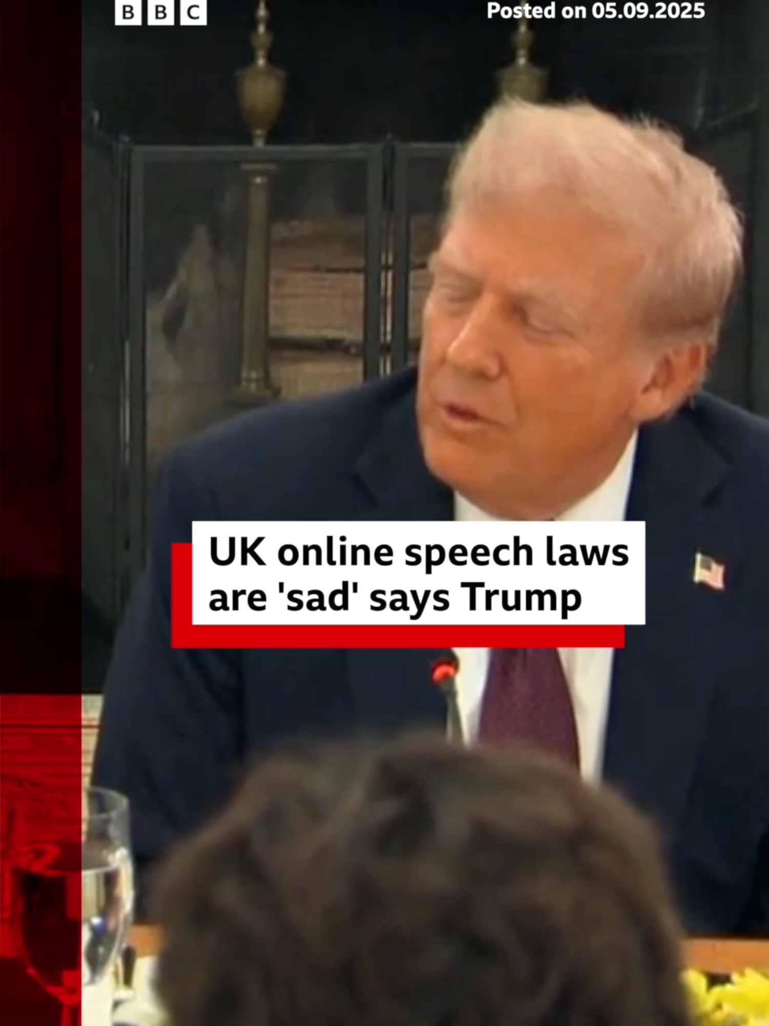 Meta's Mark Zuckerberg didn't get a chance to comment on the situation as US President Donald Trump called the UK's online speech laws 
