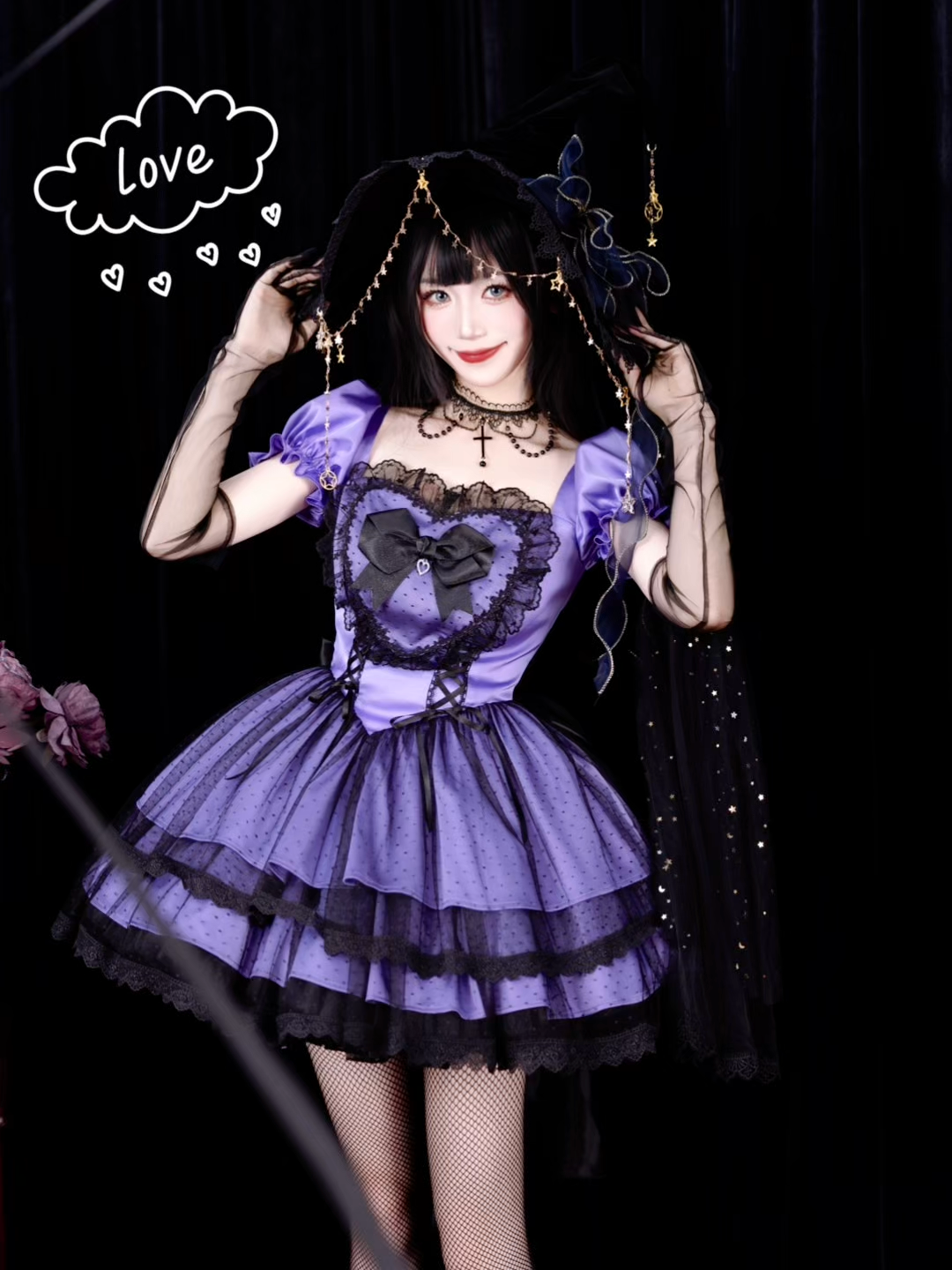 🌙 Witchy Must-Have! Snag this adorable witchy dress at preorder price $66 🪄 🛒 Search “INSPIRED-717” on devilinspired.com to shop ✨ Free shipping $69+—don’t wait! Witch hat search 