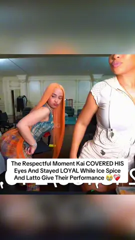 The Respectful Moment Kai COVERED HIS Eyes And Stayed LOYAL While Ice Spice And Latto Give Their Performance 😭❤️‍🩹#kaicenat #rakai #mafiathon3 #fyp #teamwork