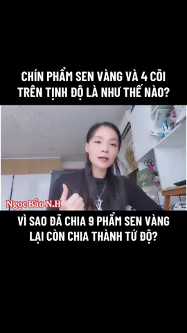 Chín phẩm sen vàng và bốn cõi trên Tịnh độ là như thế nào? Vì sao đã chia chín phẩm sen vàng lại còn chia Tứ độ trên Tịnh độ? – Ngọc Bảo N.H #ChinPhamSenVang #TuDoTinhDo #thegioitinhdo #9phamsenvang #NgocBaoNH