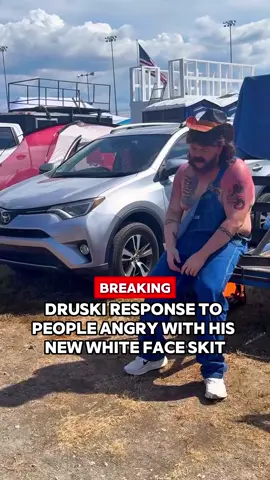 druski response to people angry with his new White face skit#foryou #usa #news #entertainment #druski 