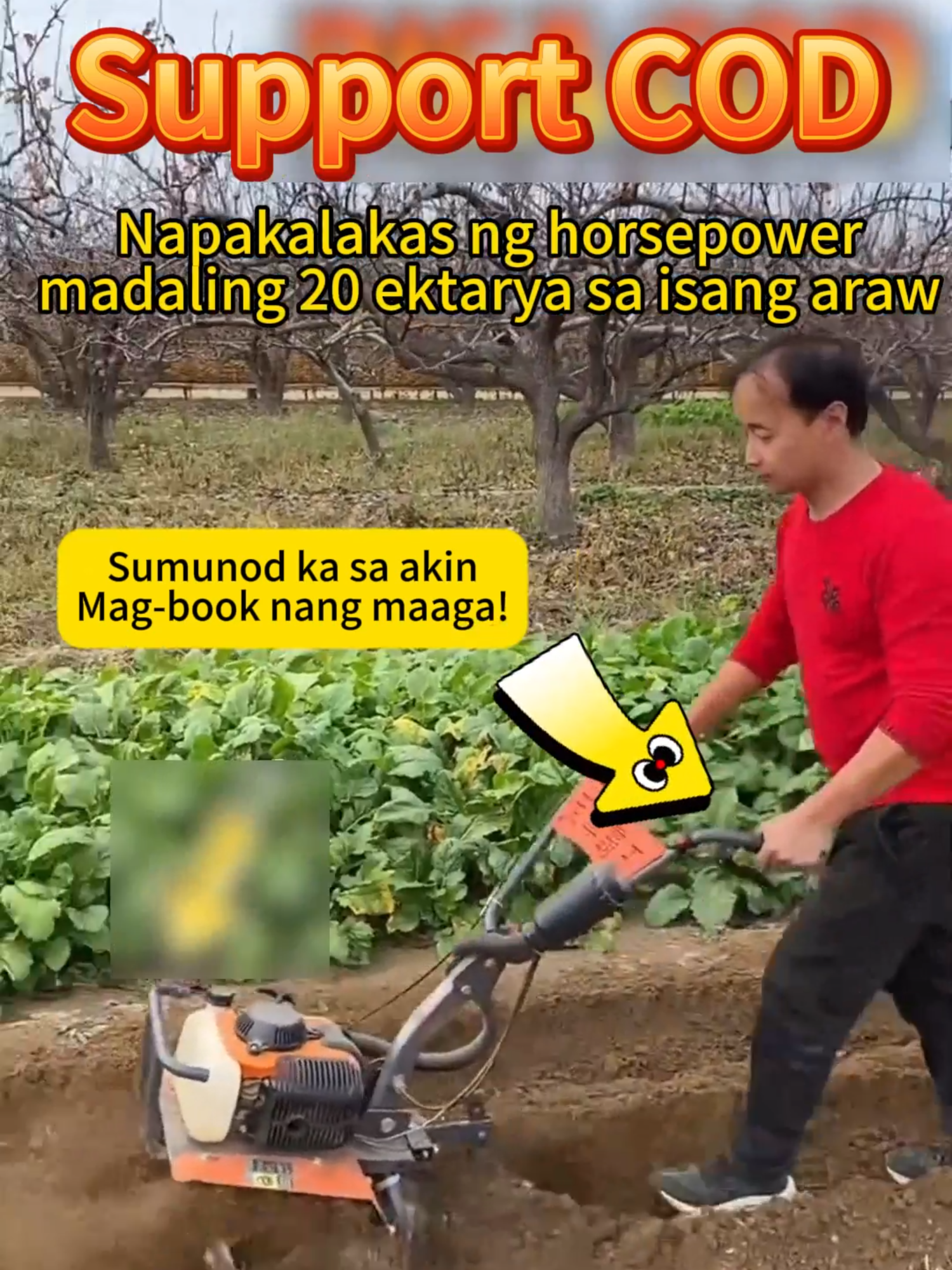 Ito ay lumiliko na ang isang araw na gawain ay tapos na sa isang oras ngayon! #reaim #portable #foryou #tools #REAIM #Agriculture #FarmLife #FarmMachinery #SoilHealth #rotary #mini #farming #agriculture #tool #goodthing #machine #soil #tiktokshop #fyp #reaimtoolmaster