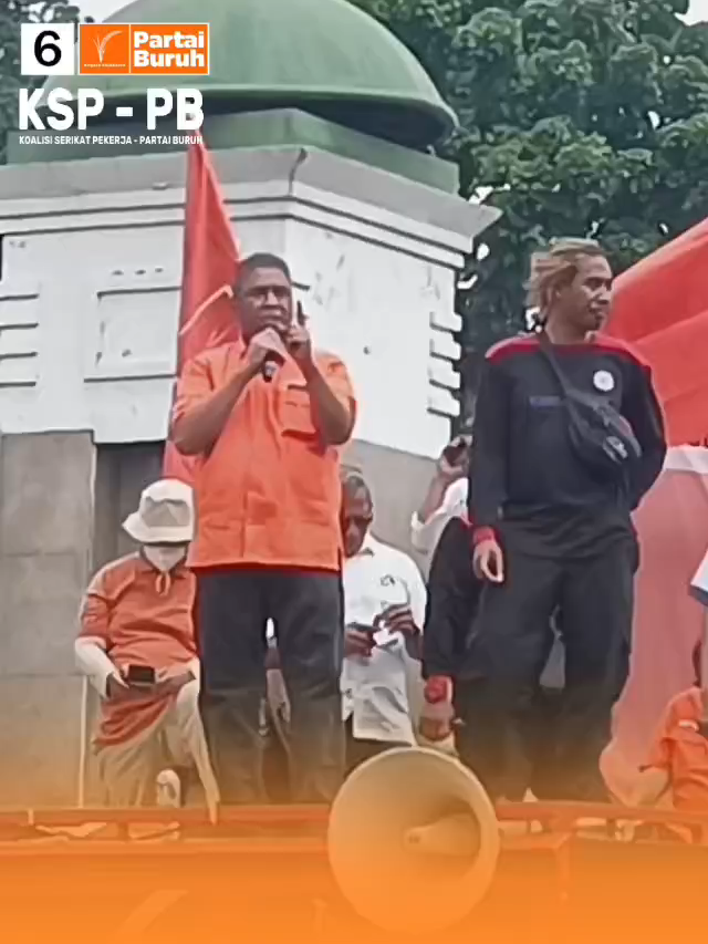 Orasi Sekjed Partai Buruh dalam Aksi 28 Agustus 2025
