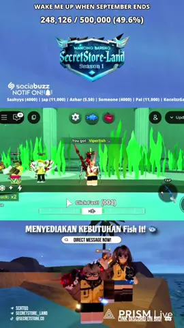AKHIRNYA😍😍😍😍 - - - - - - - DISURUH NGEKOST LAGI DI LOST ISLE, WHEN YA KRAKEN 😭😭🙏🏻 #landareaid #foryoupage #fyp #roblox #fishit 