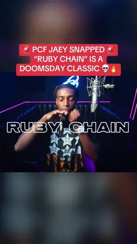 PCF Jaey goes off on “Ruby Chain” | Straight DOOMSDAY takeover. #DoomsdayFreestyle #RapClips #FreestyleRap #HipHopEnergy #Raptok 