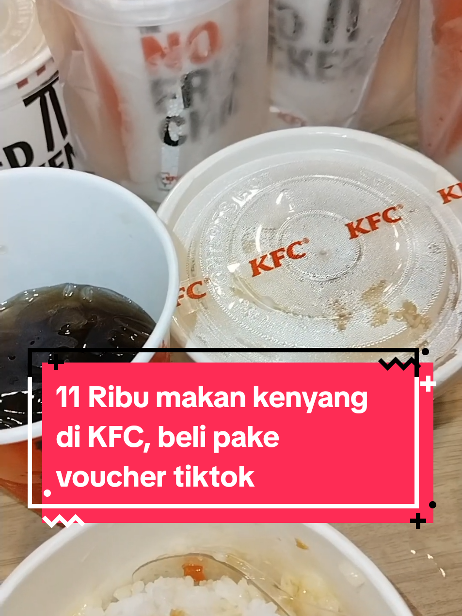 KFC  menu PUAS 11.000 aja . Promo Voucher KFC launching di pulau Jawa KFC puas mulai 11ribu aja.   ayo manfaatkan momentum harga murah dari TikTok makan enak dan  kenyang di KFC. promo baru KFC mulai hari ini makan kenyang 11.000 aja  1. Klik Tag Lokasi VT ini di Kiri bawah 2. Pilih Menu yang mau dibeli 3. Lanjutkan Pembayaran (non Tunai)  4. Tukar Barcode di Outlet  5. Tunggu 25-30menit sesuai antrian 6. Selamat Menikmati kfc nya kakk ✨ . #jelajahbegah #kfcungaran  #kfc #promogajian #pestamakangajian @KFC Indonesia 