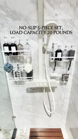 so much better! #bathroomorganization #showeressentials #showercaddy #cleaningtiktok 