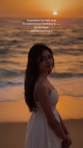 Sometimes the only way To control your emotions is……. Jus be silent and say nothing :) #CapCut #saiyaara #fyp #dress #foryoupage 