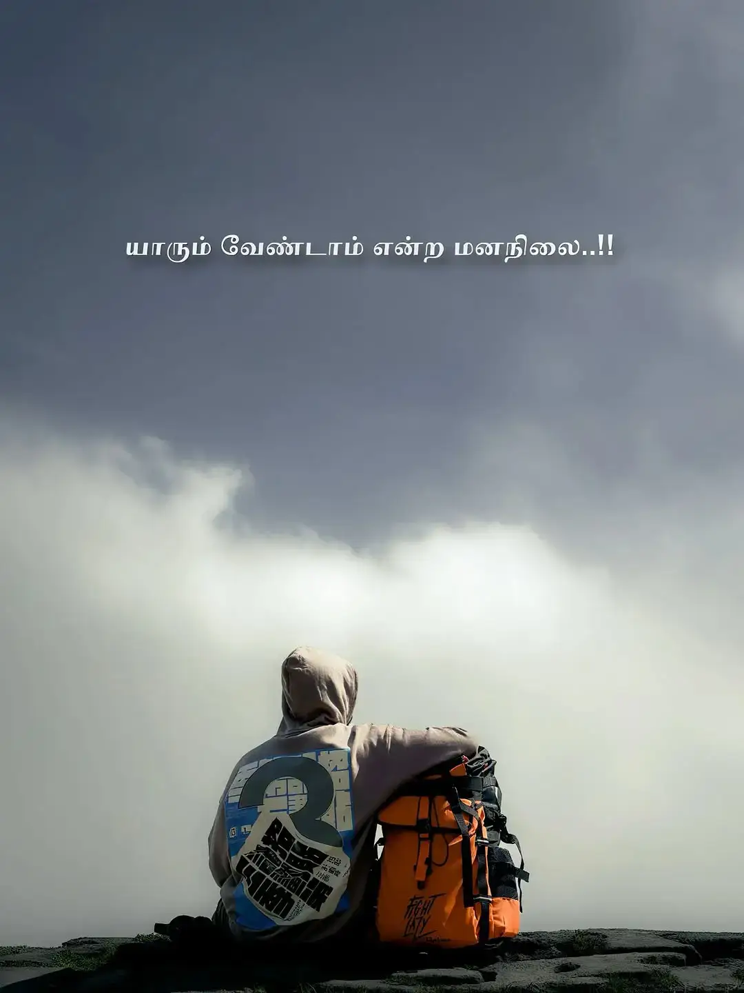 யாரும் வேண்டாம் என்ற மனநிலை..!! 