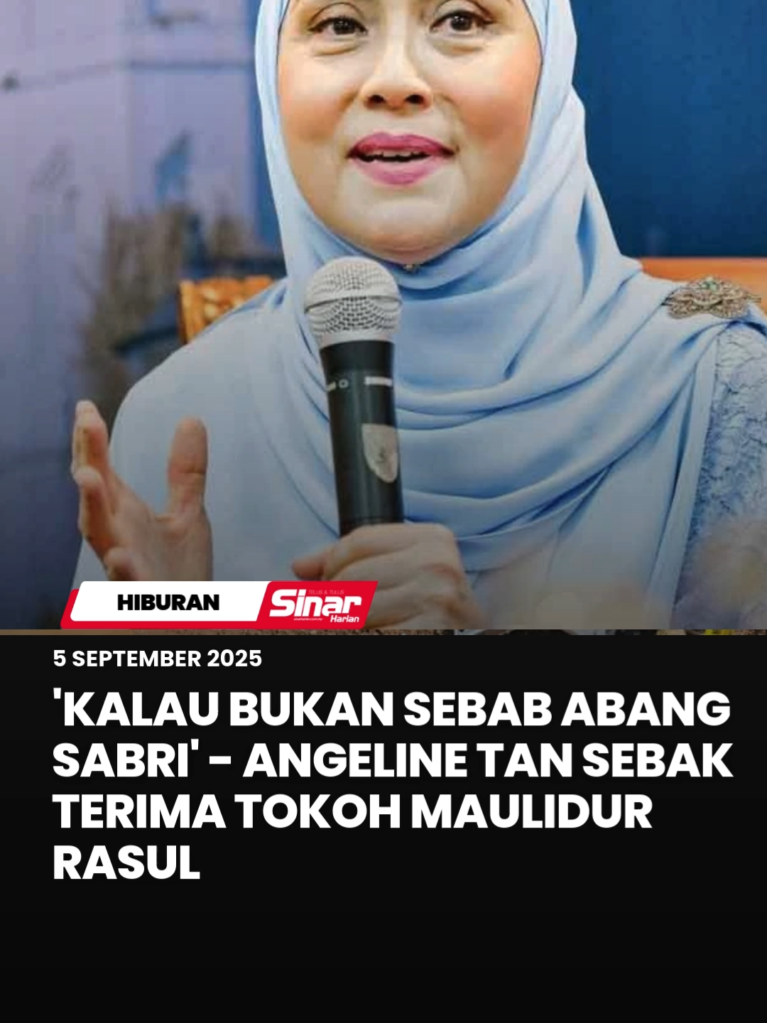 Pelakon Ardini Angeline Tan yang dinobatkan sebagai penerima Anugerah Tokoh Maulidur Rasul (Kategori Saudara Baru Cemerlang) 2025 berikrar untuk terus menyebarkan mesej Islam yang sebenar kepada masyarakat, khususnya bukan Islam. Menurut Angeline, beliau bersyukur dan amat menghargai anugerah yang disifatkan paling berharga dalam perjalanan hidupnya selepas memeluk Islam. #SinarHarian #BeritaSemasa #angelinetan