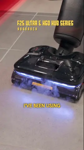 I need to upgrade my Roborock F25 Ace to the Ultra! The steam functionality helps tackle grease and oil. The vacuum won't hurt the wooden floors, and I enjoy having a light to make it easier to see dust. The H60 Hub series is perfect for anyone who needs a regular dry vacuum. It looks so sleek and auto-dispenses the dust when you put it in the dock. I didn't expect Roborock to announce lawnmowers, but they are coming soon to the US! @RoborockUS 