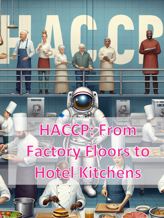 🛡️ HACCP: From Factory Floors to Hotel Kitchens 🍽️🔥 HACCP, or Hazard Analysis Critical Control Point, was first established in the 1960s to make food safe for astronauts — every bite had to be free from contamination. Its core idea? Identify hazards, control them at critical points, and prevent foodborne illness before it happens. Over time, HACCP evolved beyond factories and processing plants, making a natural transition into the hospitality industry. Hotels, restaurants, and catering operations realized that the same principles could protect guests and staff, safeguard reputations, and meet legal standards. By applying HACCP from receiving ingredients to serving meals, kitchens could systematically control risks, monitor critical points like cooking and storage temperatures, and prevent dangerous outbreaks. Today, HACCP isn’t just a rule — it’s the backbone of safe, professional food service, keeping diners healthy and businesses thriving. #HACCP #FoodSafety #FoodSafetyTraining #SafeFoodHandling #KitchenHygiene #HospitalityTraining #FoodStandards #FoodSafetyUK #UKHospitality #PublicHealth #FoodEducation #SafeCooking #FoodIndustryTips #FoodManagement #ScienceOfFood #FoodQuality #HealthAndSafety #CulinarySafety #ProfessionalKitchen #FoodCompliance