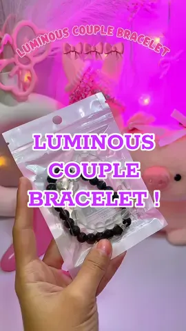 Luminous couple bracelet ❤️ #luminous #couplebracelet #bracelet 