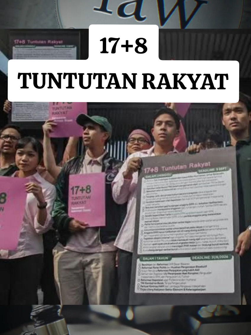 Respon Menteri Koordinator Bidang Hukum,HAM,Imigrasi, dan Pemasyarakatan, Yusril Ihza Mahendra Terkait 17+8 Tuntutan Rakyat #demo #aksi 