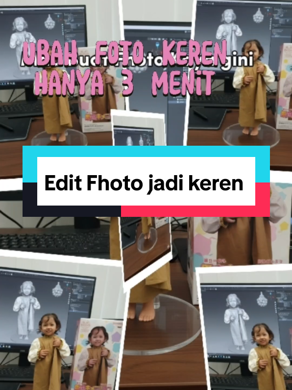 Lagi Rame Edit Fhoto Miniatur #trending #fotoviral #AI 